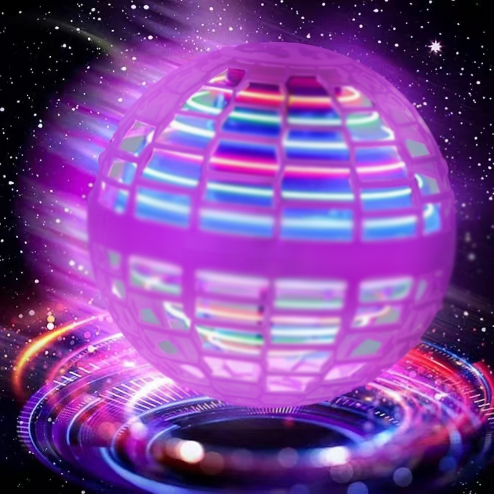 Drone Ball Rc - Flying Orb Boomerang Ball LED Lights