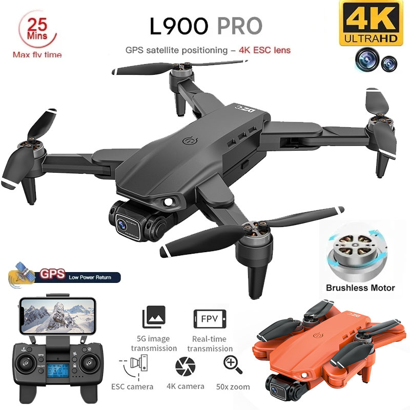 Drone Rc Pro - L900 Pro GPS Drone 4K Professional