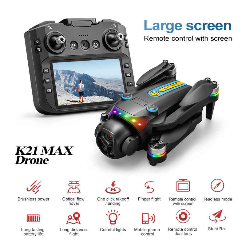 Drone Ae Rc - Outdoor Aerial Drone Electric Dual Camera