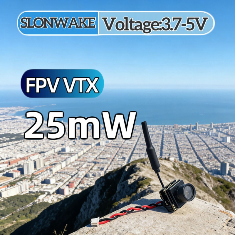 Drone Rc Airplane - SLONWAKE FPV 25mW power simulation VTX