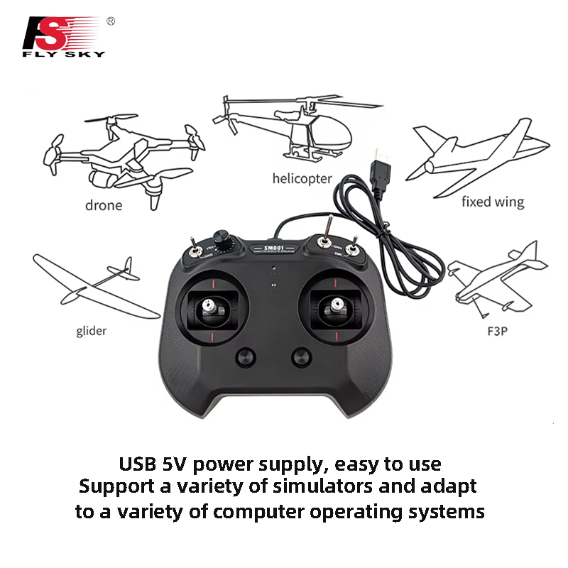 Flysky SM001 8CH RC Flight Sim - Drone Rc Simulator review and price