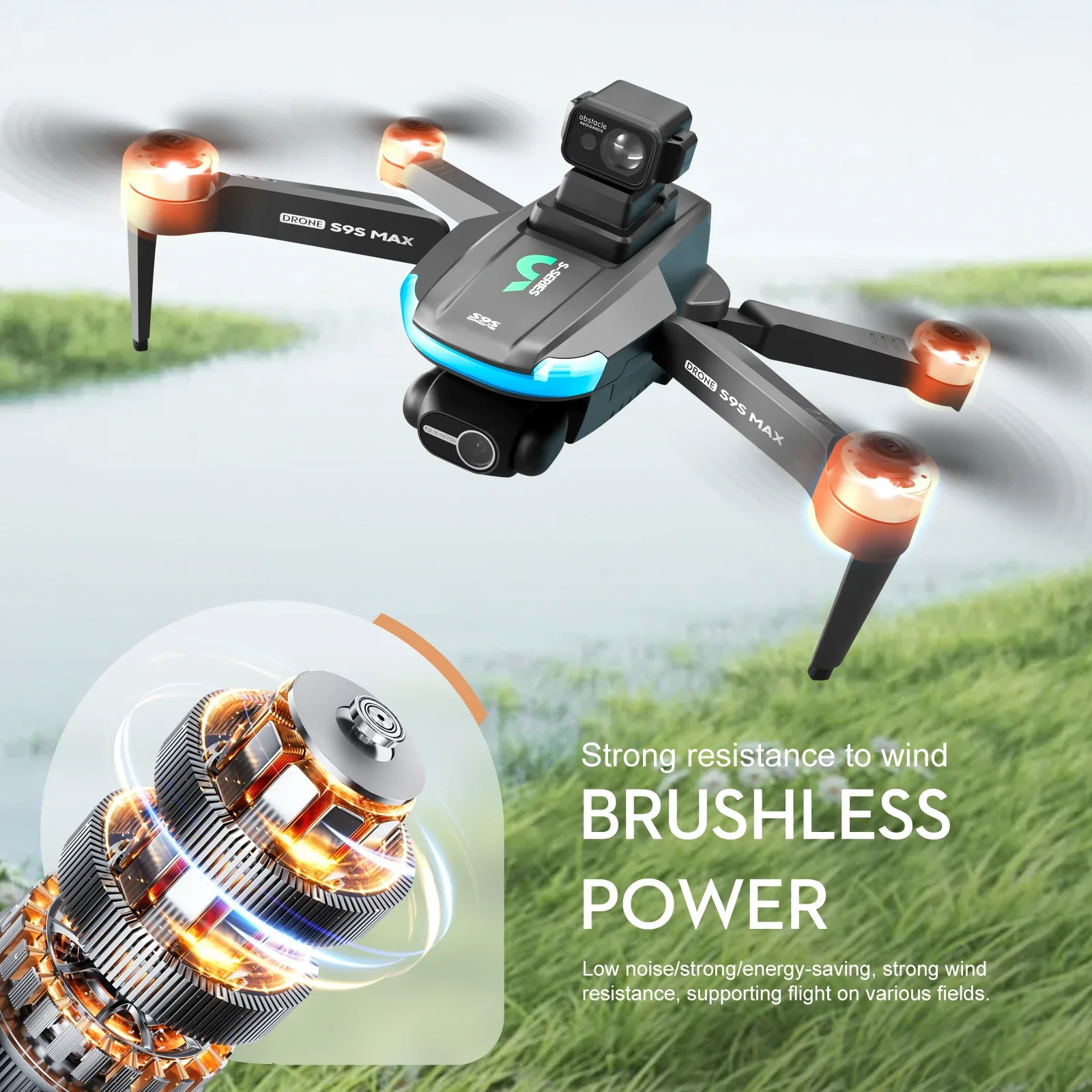 NEW S9S MAX MINI Drone 4K 2-Ax - Drone Ae Rc review and price
