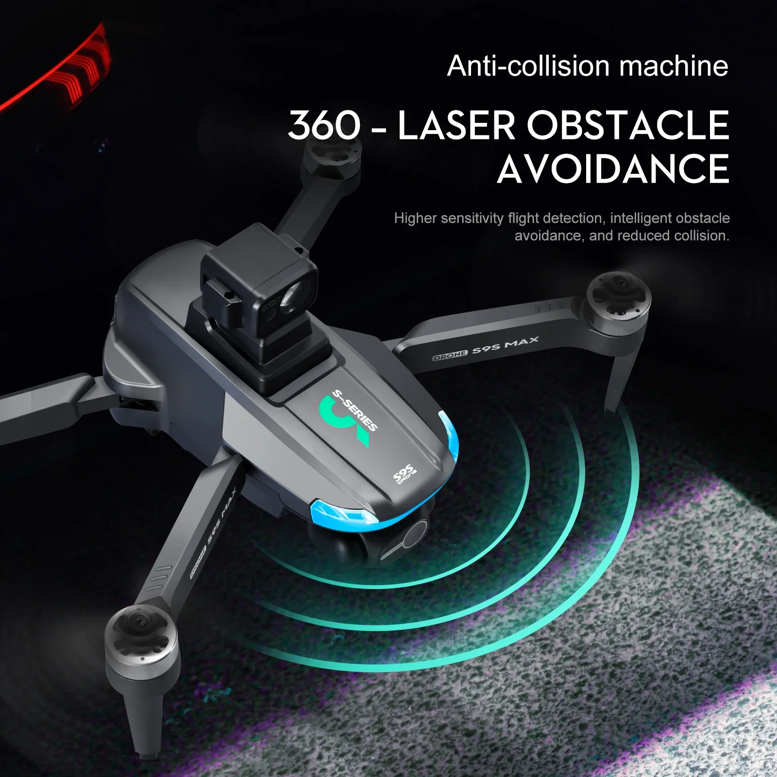 NEW S9S MAX MINI Drone 4K 2-Ax - Drone Ae Rc review and price
