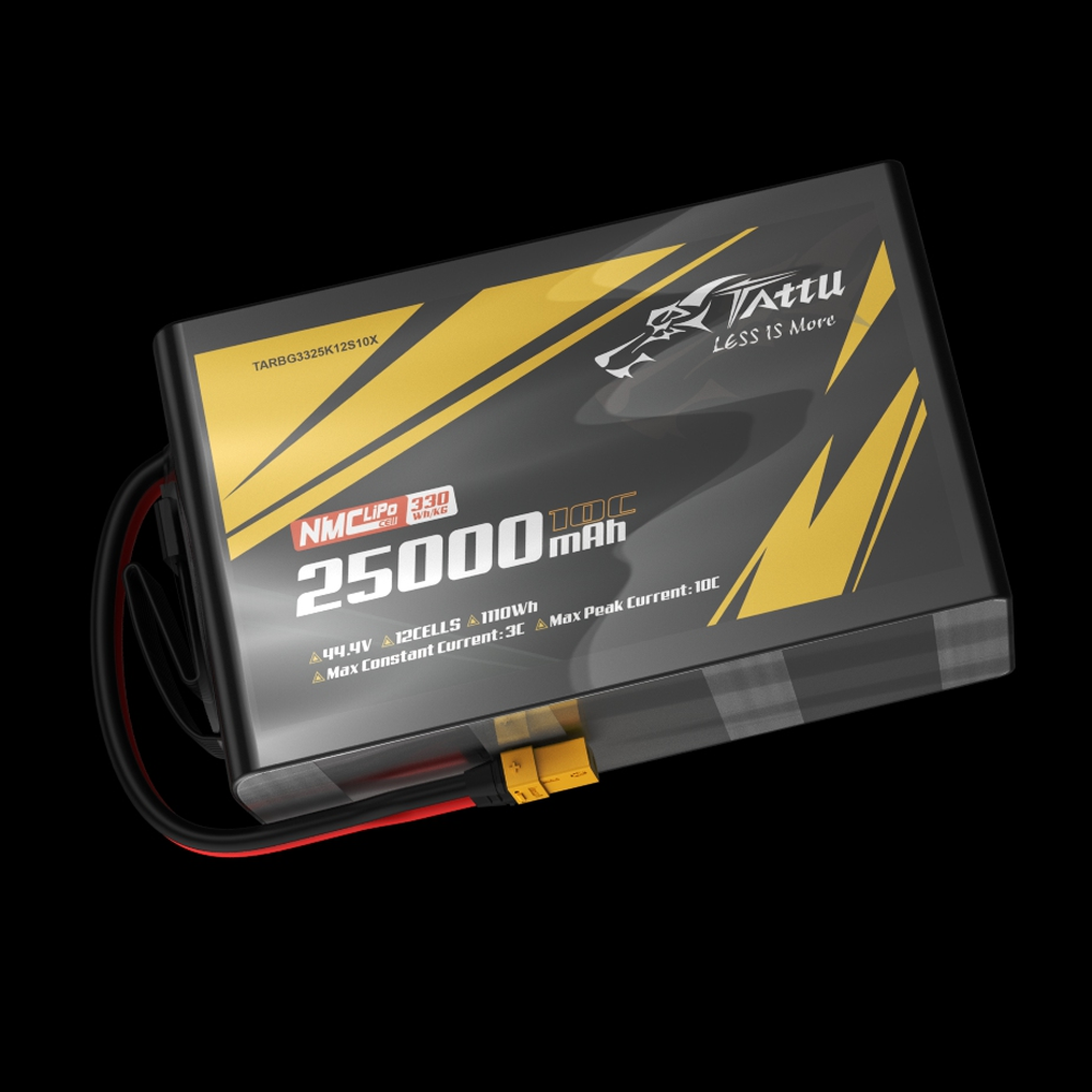 TATTU 25000mah 10C 44.4V 12S 3 - Heavy Lift Drone Frame review and price