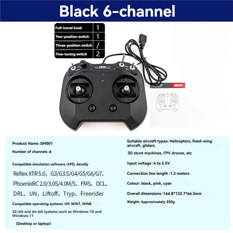 SQPP-FS-SM001 6CH For RC FPV D - Drone Rc Simulator review and price