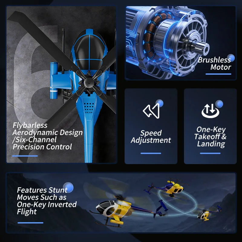 2026 New RC Helicopter MD500   - Drone Rc Fighter Jet review and price