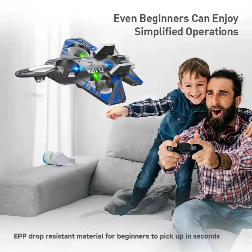 With Lights Glider Flying Heli - Drone Rc Fighter Jet review and price