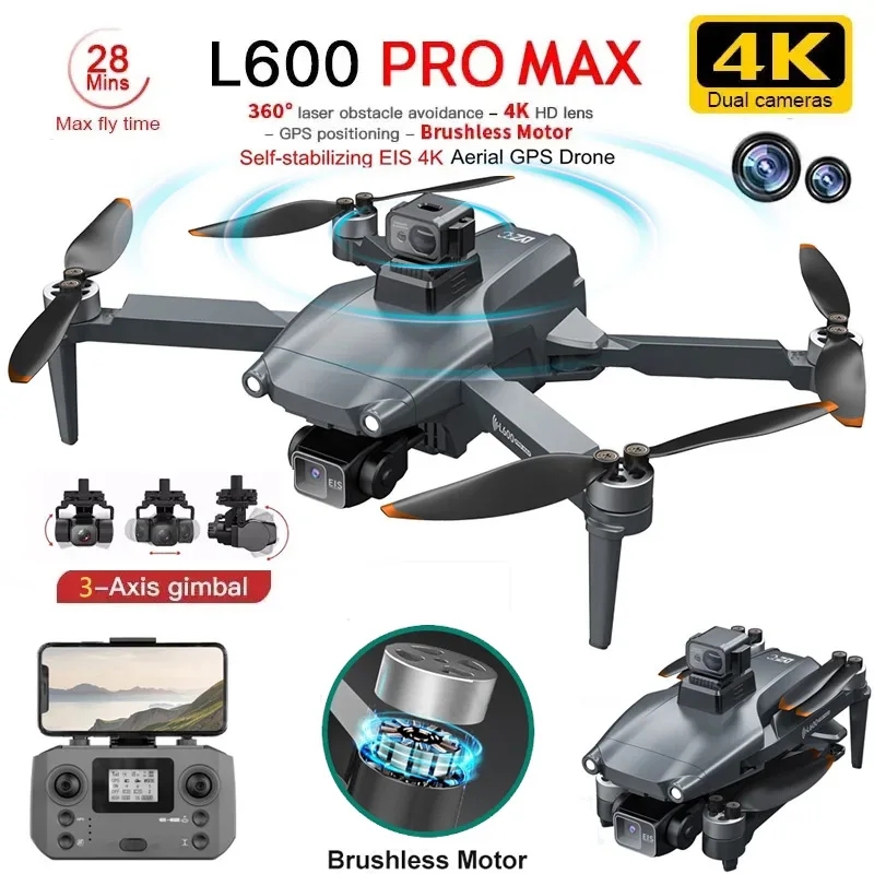 L600 PRO MAX GPS Drone Profess - Drone Rc Pro review and price