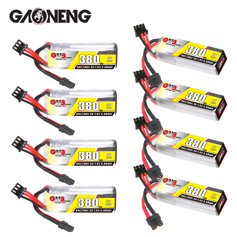 GNB 2S 7.6V 380mAh 90C/180C Li - Nano Quad Fpv review and price
