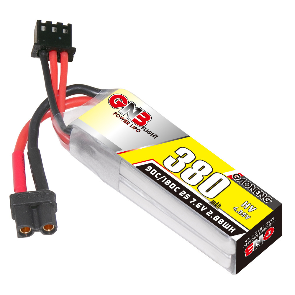 GNB 2S 7.6V 380mAh 90C/180C Li - Nano Quad Fpv review and price