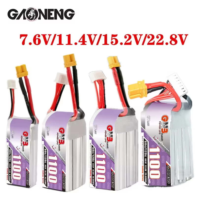 GNB 1100mAh 2S 3S 4S 6S 60C/12 - Nano Quad Fpv review and price