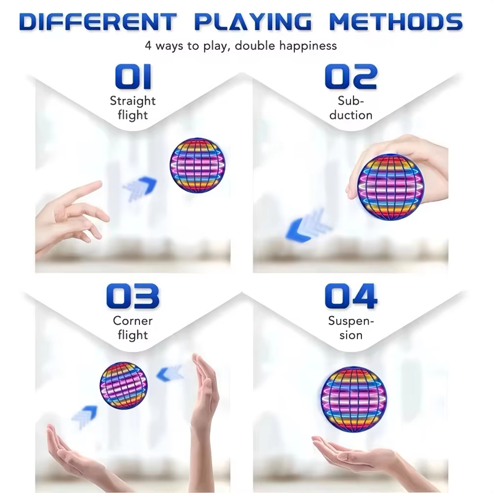 1PCS Flying Ball Toy Hand Cont - Drone Ball Rc review and price