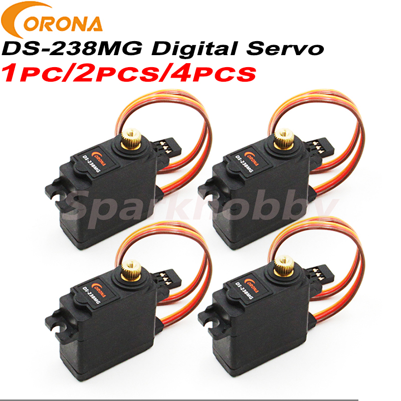 1PC/2PCS/4PCS Corona DS-238MG  - Drone Ball Rc review and price