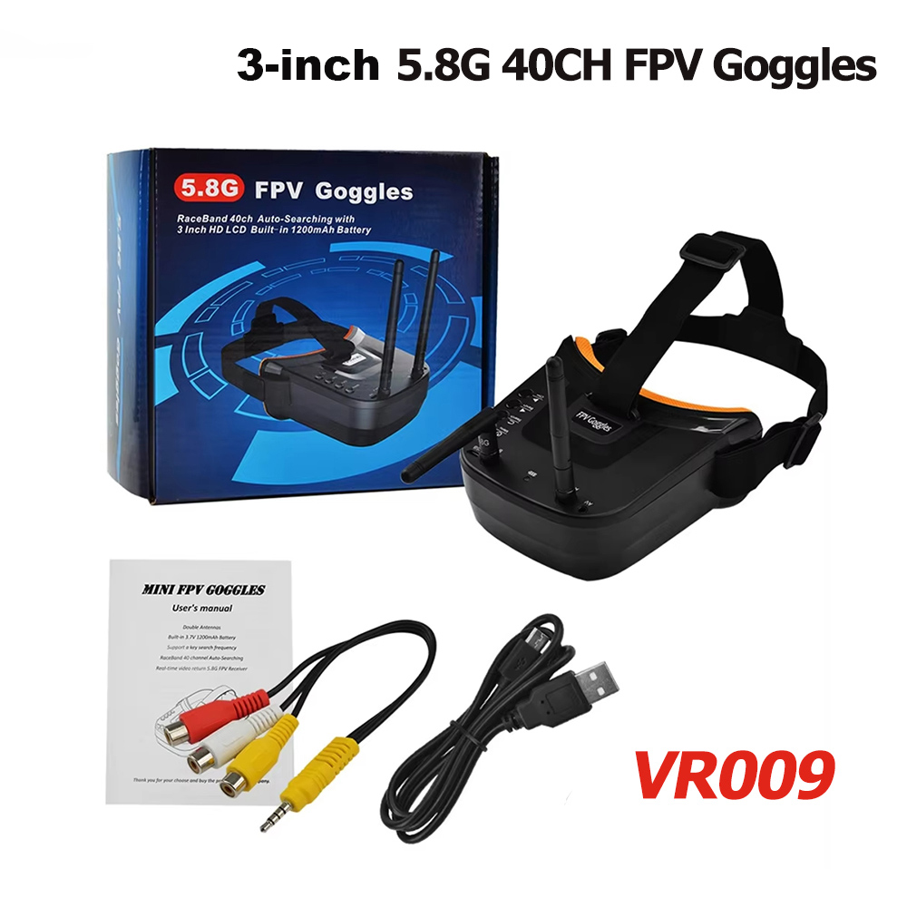 VR009 FPV Video Goggles 3Inch  - Nano Quad Fpv review and price